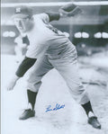 AUTOGRAPHED LOU SLEATER 8x10 New York Yankees Photo