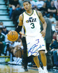 Autographed TREY BURKE 8x10 Utah Jazz Photo