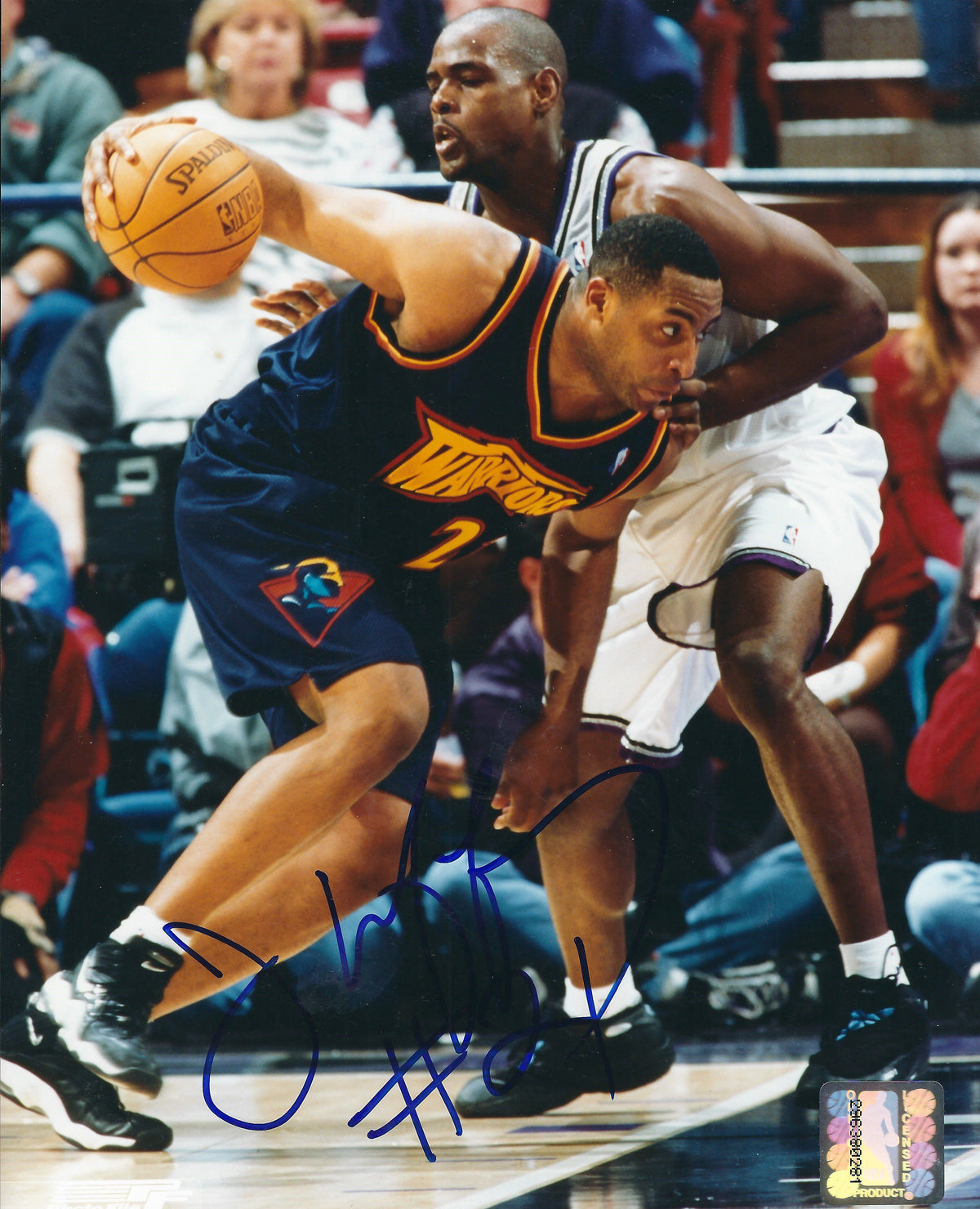 AUTOGRAPHED JASON CAFFEY 8X10 Golden State Warriors