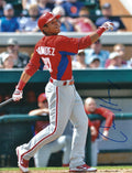 AUTOGRAPHED CESAR HERNANDEZ 8x10 Philadelphia Phillies photo