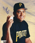 AUTOGRAPHED FRANCISCO CORDOVA 8X10 Pittsburgh Pirates Photo