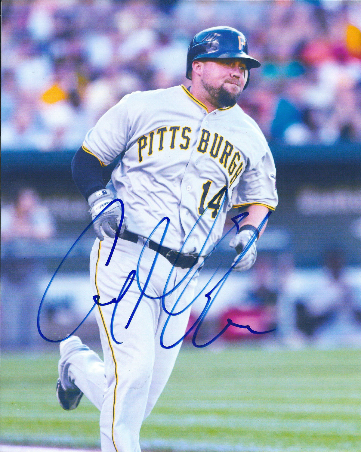 AUTOGRAPHED CASEY MCGEHEE 8x10 Pittsburgh Pirates Photo