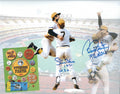Autographed STEVE BLASS &amp; BOB ROBERTSON 8X10 Pittsburgh Pirates photo