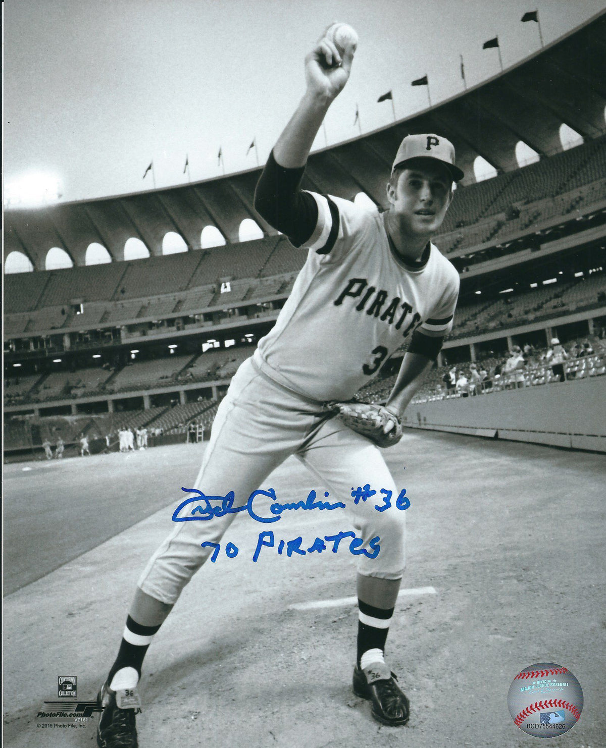 AUTOGRAPHED FRED CAMBRIA 8x10 Pittsburgh Pirates Photo