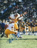 Autographed MIKE BRAGG  8x10 Washington Redskins Photo