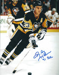 Autographed RANDY HILLIER 8x10 Pittsburgh Penguins Photo
