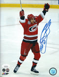 AUTOGRAPHED RON FRANCIS 8X10 CAROLINA HURRICANES Photo JSA