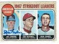 Autographed JIM LONBORG 1968 Topps Card