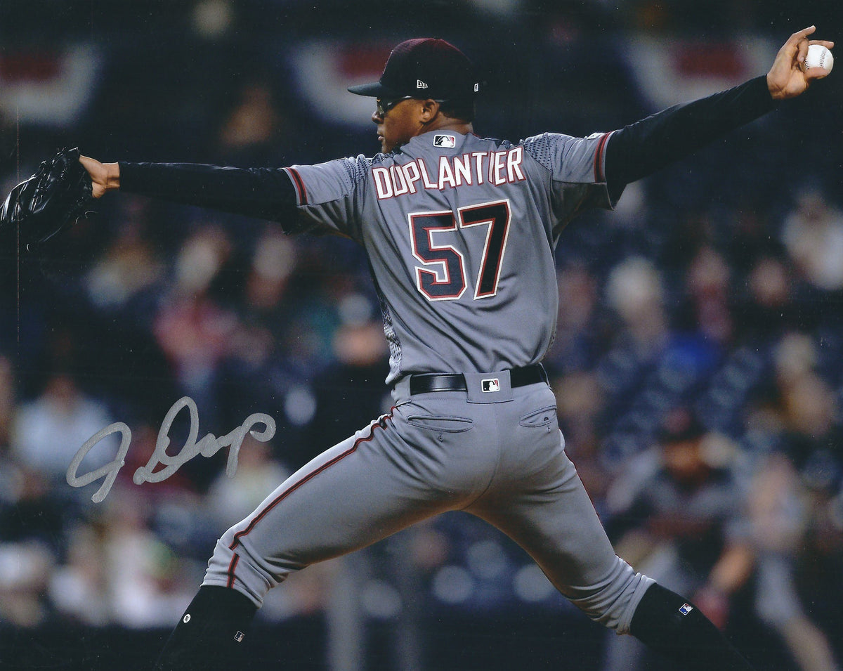 AUTOGRAPHED JON DUPLANTIER  8X10 Arizona Diamondbacks photo