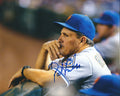 Autographed PAT ROESSLER 8X10 New York Mets photo