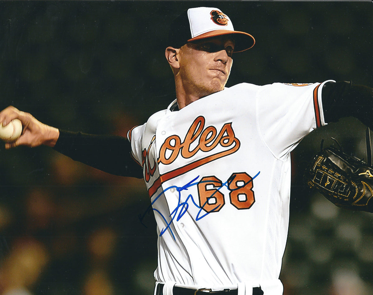 AUTOGRAPHED PARKER BRIDWELL 8X10 Baltimore Orioles Photo