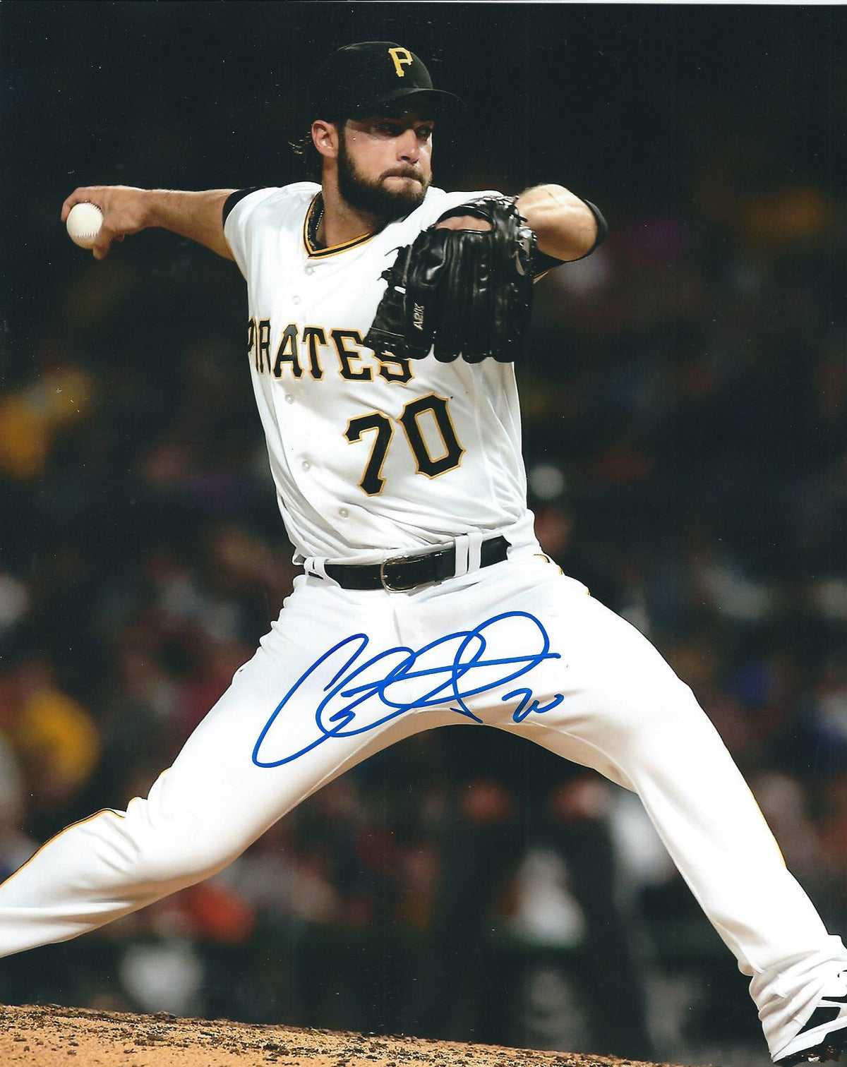 AUTOGRAPHED GEORGE KONTOS 8x10 Pittsburgh Pirates photo