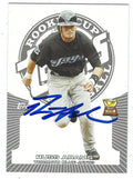 Autographed RUSS ADAMS 2005 TOPPS ROOKIE CUP CARD