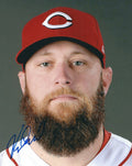 AUTOGRAPHED KEVIN QUACKENBUSH  8X10 Cincinnati Reds Photo