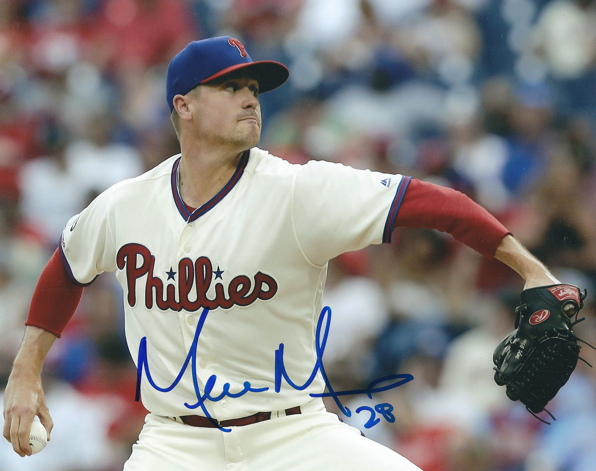 AUTOGRAPHED MIKE MORIN 8X10 Philadelphia Phillies Photo
