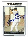 Autographed SEAN TRACEY 2005 Topps Card