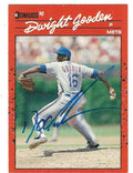 AUTOGRAPHED DOC GOODEN 1990 Donruss New York Mets card