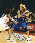 Autographed NANCY LIEBERMAN 8X10 Detroit photo