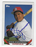 Autographed Ben Figueroa 1993 Topps Card #690