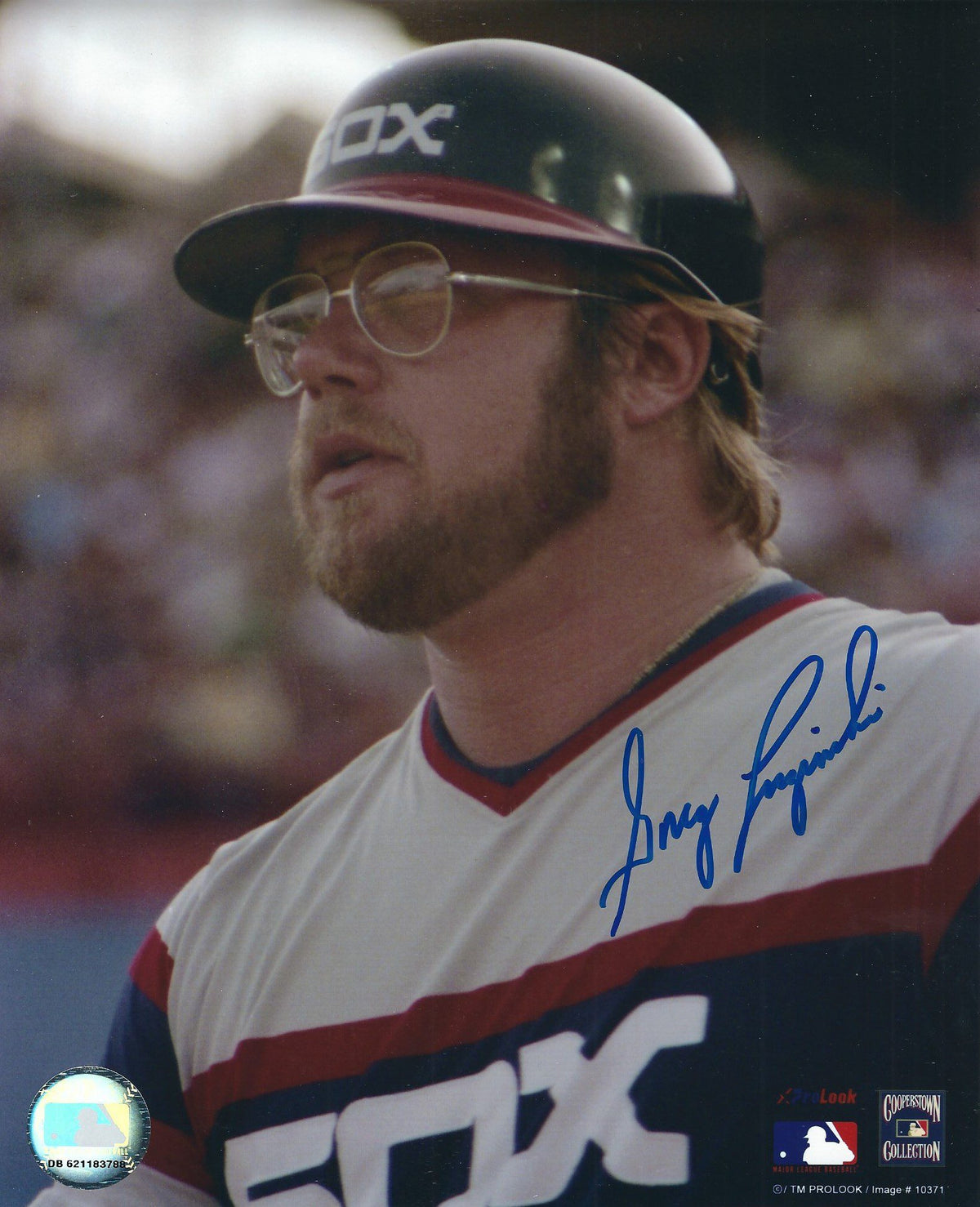 AUTOGRAPHED GREG LUZINSKI 8X10 Chicago White Sox Photo