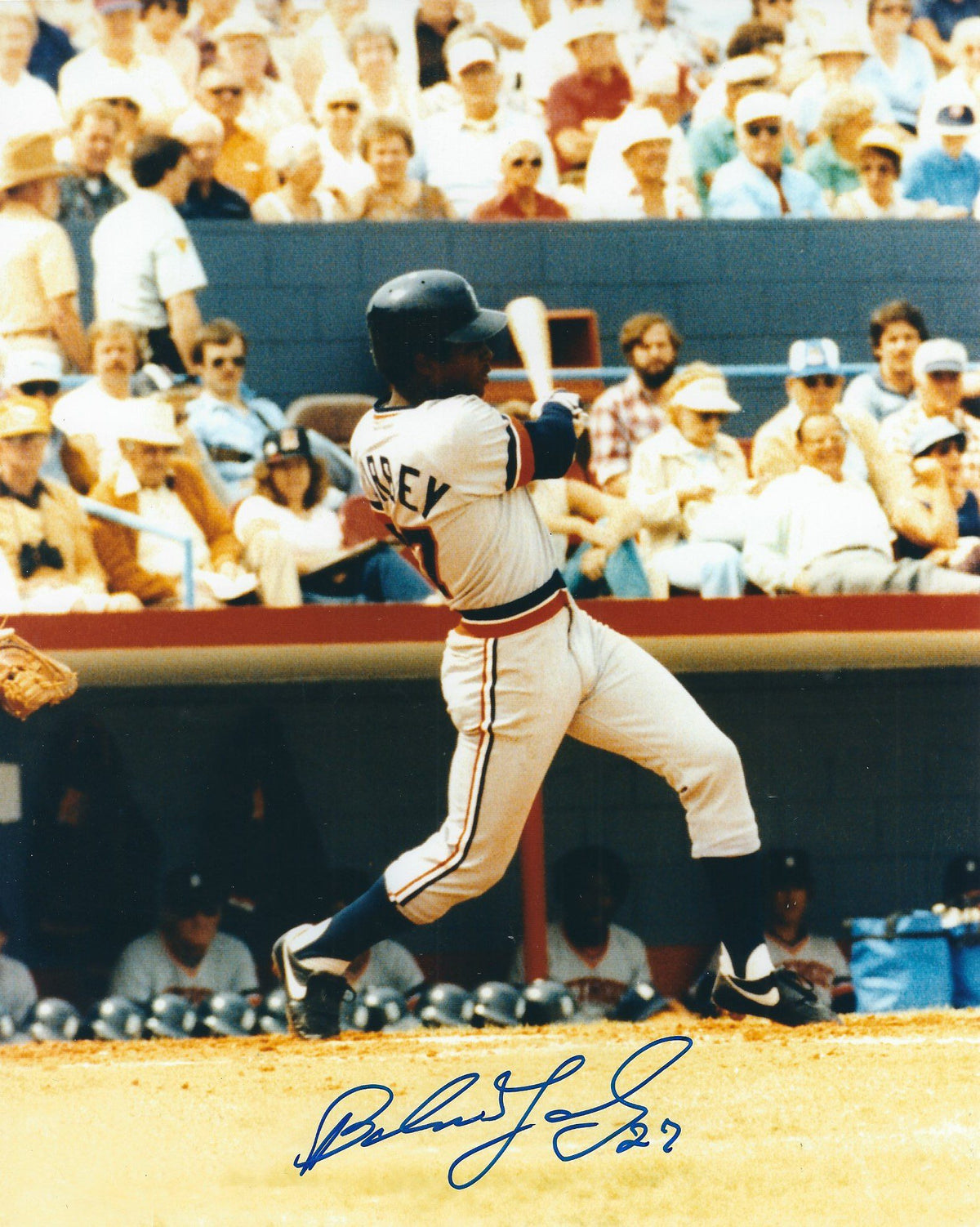 AUTOGRAPHED BARBARO GARBEY 8x10 Detroit Tigers Photo