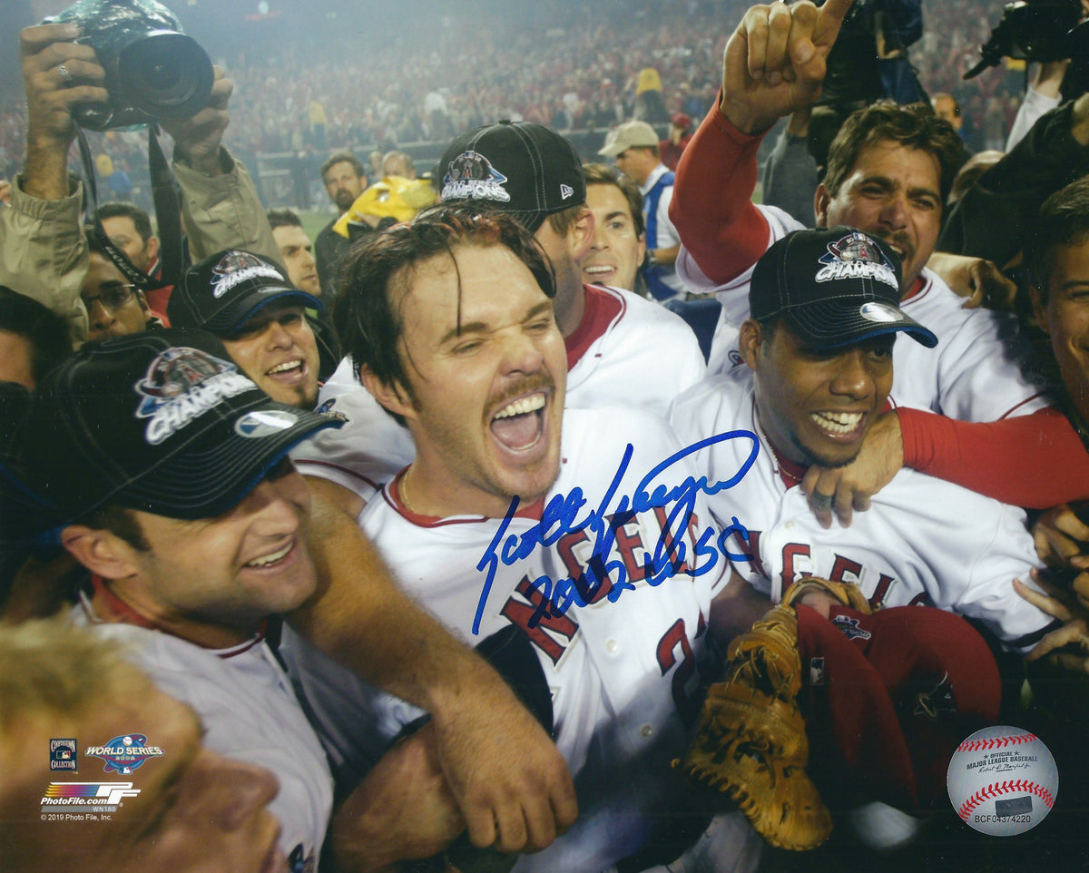 AUTOGRAPHED SCOTT SPIEZIO 8x10 California Angels photo