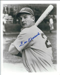 AUTOGRAPHED GENE HERMANSKI 8x10 Brooklyn Dodgers photo