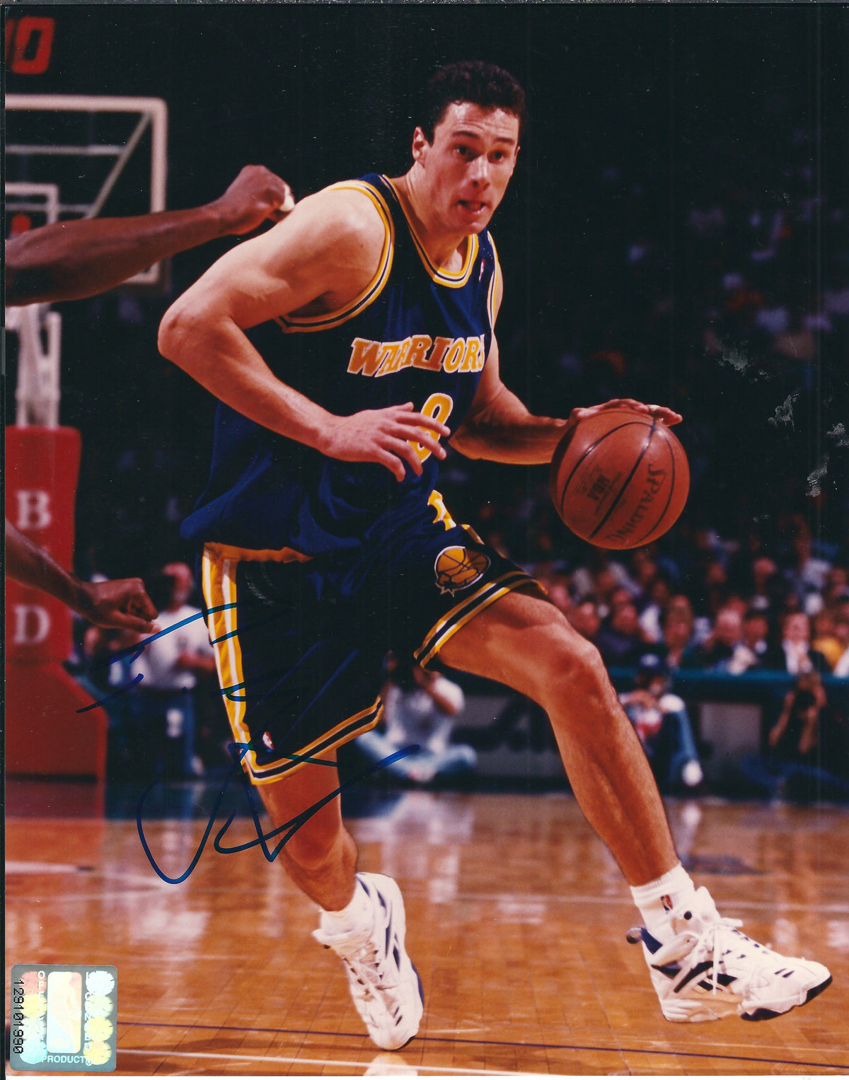 AUTOGRAPHED TOM GUGLIOTTA 8x10 Golden State Warriors
