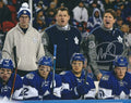 Autographed MIKE BABCOCK 8X10 Toronto Maple Leafs Photo