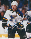 Autographed DOUG WEIGHT 8x10 St. Louis Blues Photo