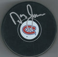 AUTOGRAPHED DOUG JARVIS Montreal Canadiens Hockey Puck