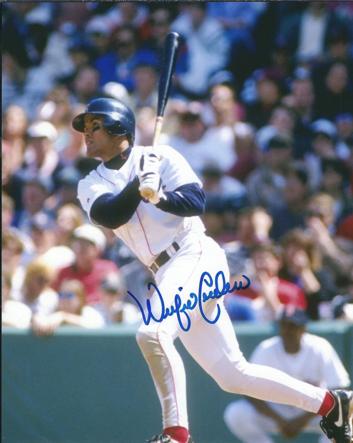 AUTOGRAPHED WIL CORDERO 8X10  Boston Red Sox photo