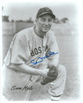 AUTOGRAPHED SAM MELE 8X10 Boston Red Sox photo