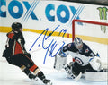 Autographed ADAM HENRIQUE 8X10 Anaheim Ducks Photo