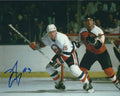 Autographed DOUG CROSSMAN 8X10 Philadelphia Flyers Photo