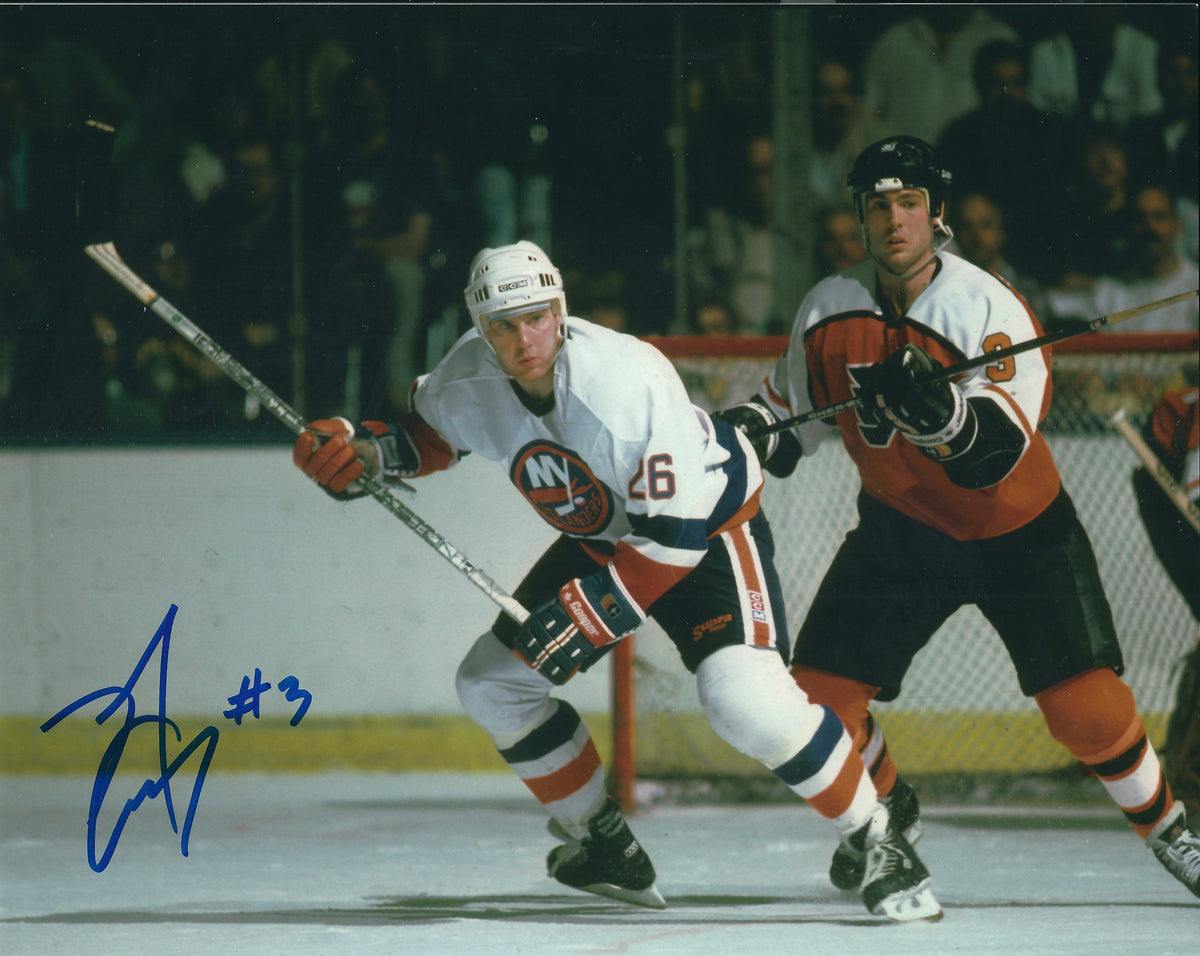Autographed DOUG CROSSMAN 8X10 Philadelphia Flyers Photo
