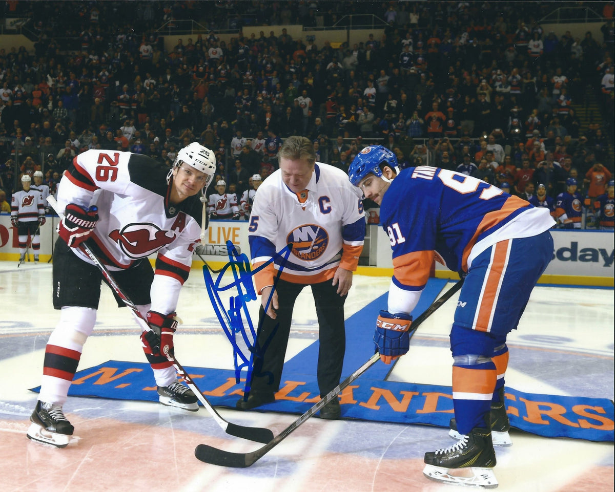 Autographed DENIS POTVIN 8X10 New York Islanders Photo