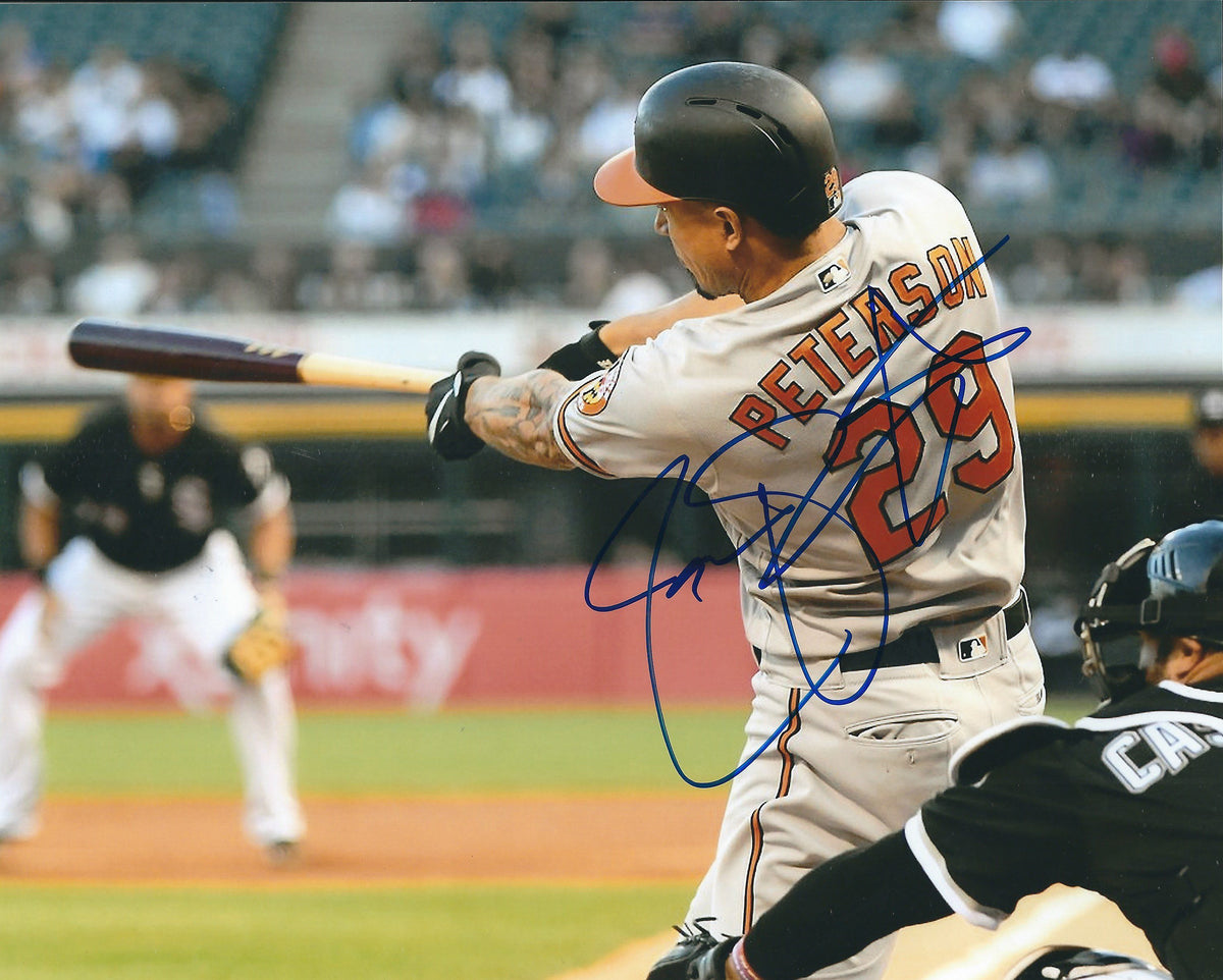 AUTOGRAPHED JACE PETERSON 8X10 Baltimore Orioles Photo
