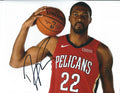 Autographed DERRICK FAVORS 8X10 New Orleans Pelicans Photo
