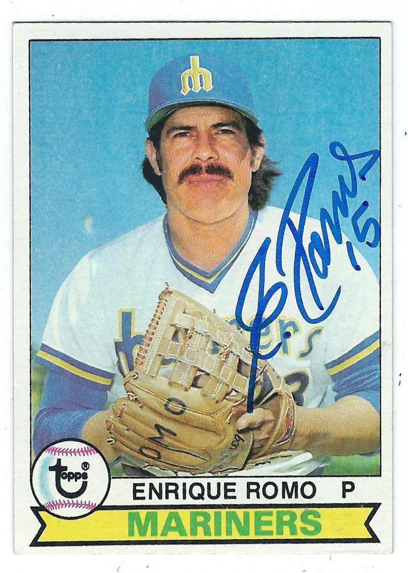 Autographed ENRIQUE ROMO 1979 TOPPS Card