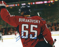 Autographed ANDRE BURAKOVSKY Washington Capitals 8x10 Photo