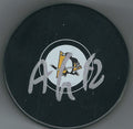 Autographed ALEX GALCHENYUK Pittsburgh Penguins Hockey Puck
