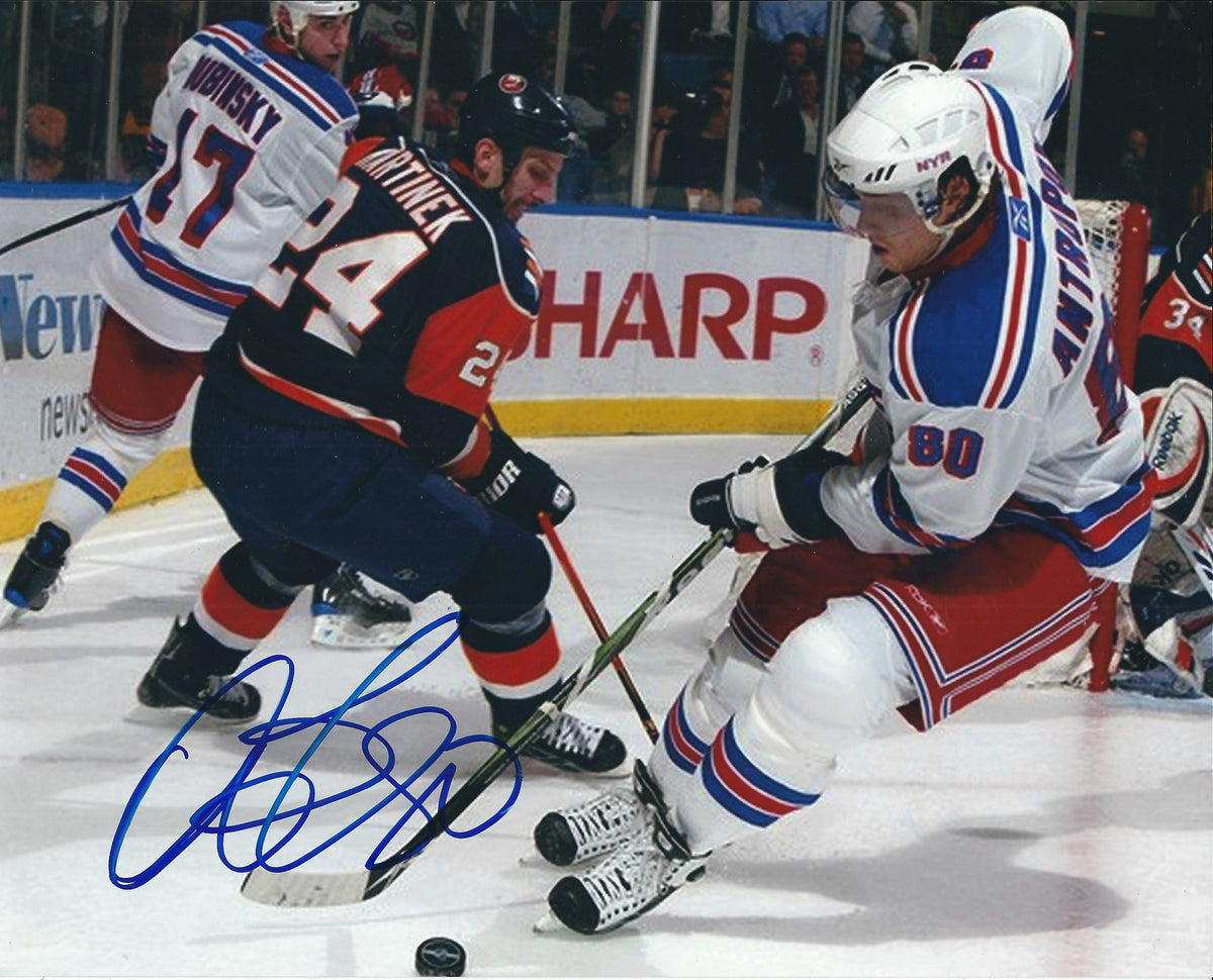 Autographed  NIK ANTROPOV 8X10 New York Rangers Photo