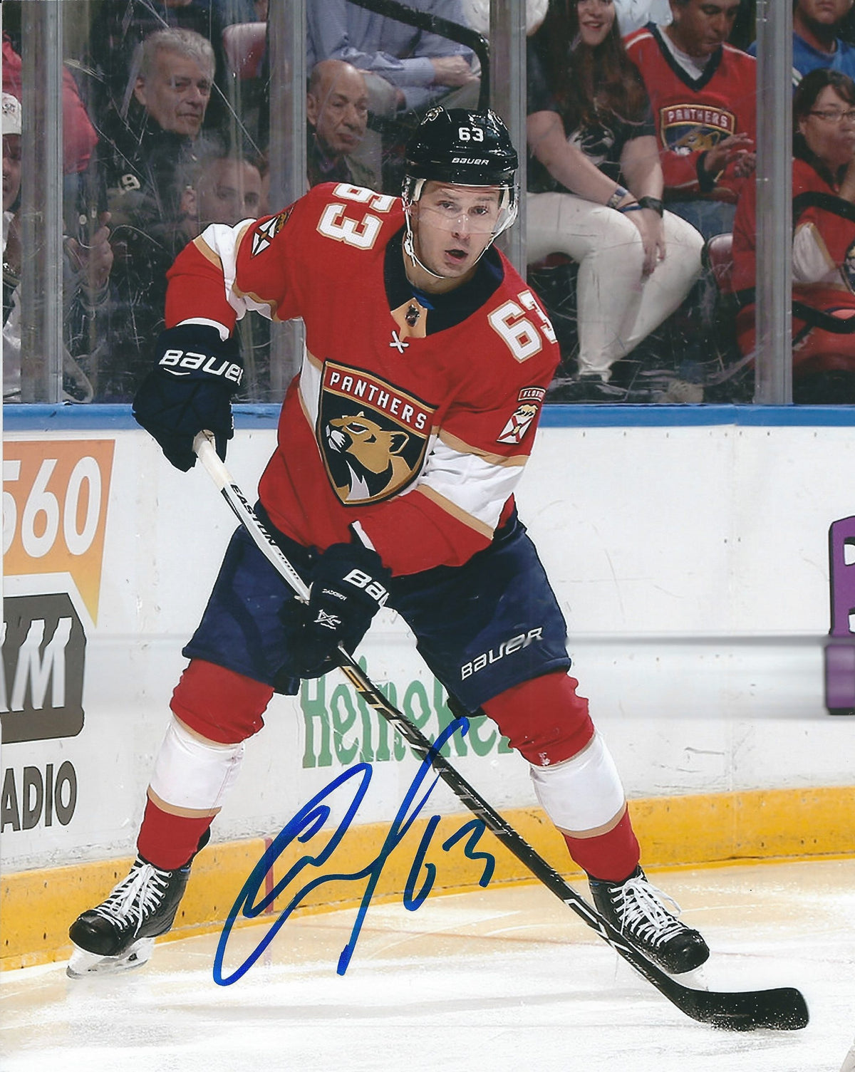 Autographed EVGENII DADONOV 8x10 Florida Panthers Photo