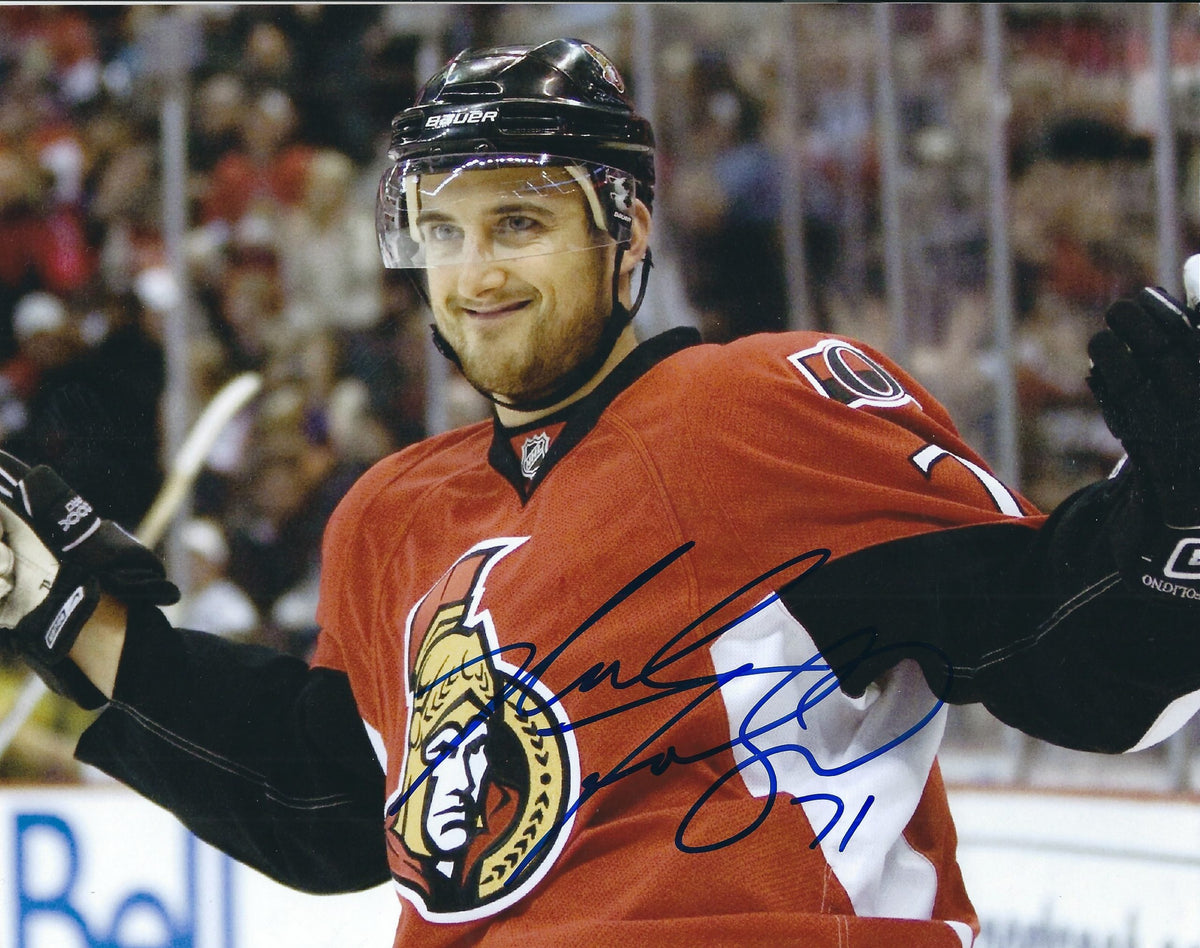 Autographed NICK FOLIGNO 8x10 Ottawa Senators Photo