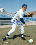 Autographed GARY BELL 8x10 Seattle Pilots Photo