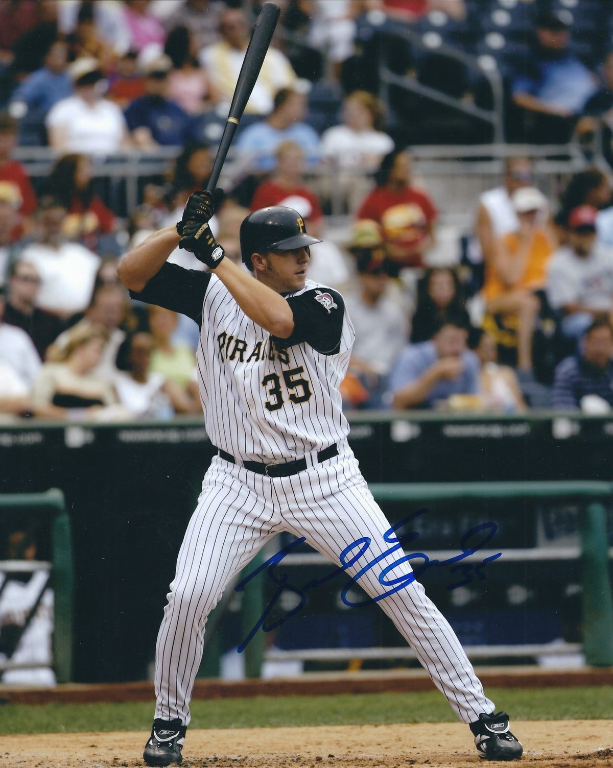 AUTOGRAPHED BRAD ELDRED 8x10 Pittsburgh Pirates Photo