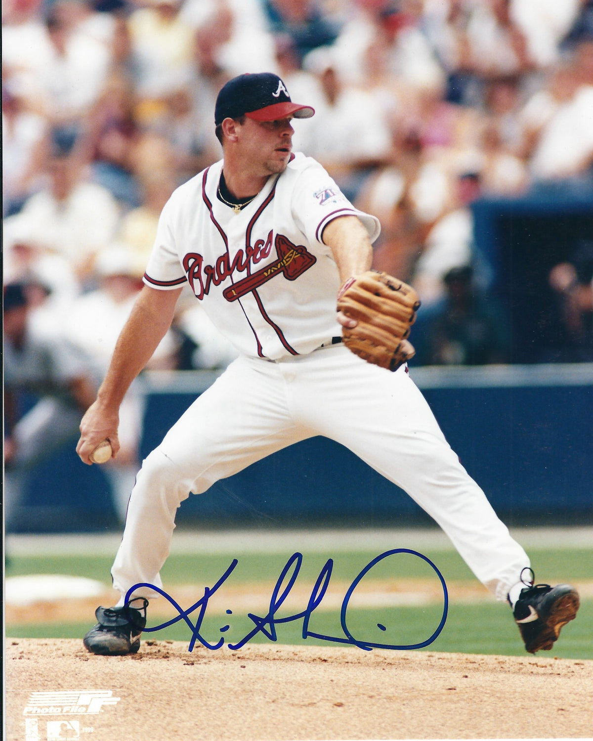 AUTOGRAPHED KEVIN MILLWOOD 8x10 Atlanta Braves Photo
