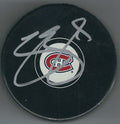 Autographed JORDIE BENN Montreal Canadiens Hockey Puck
