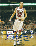 Autographed ERIC PIATKOWSKI 8x10 Chicago Bulls Photo